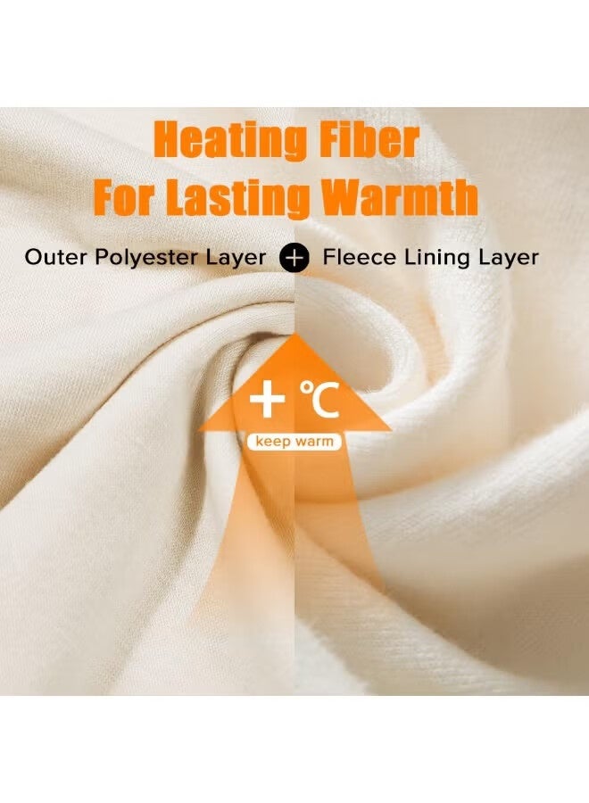 أجريون طبقة قاعدة من الصوف للأطفال - متوسط الوزن بأكمام طويلة من الصوف أعلى للأطفال - ملابس داخلية حرارية للأطفال للجنسين - Image 2